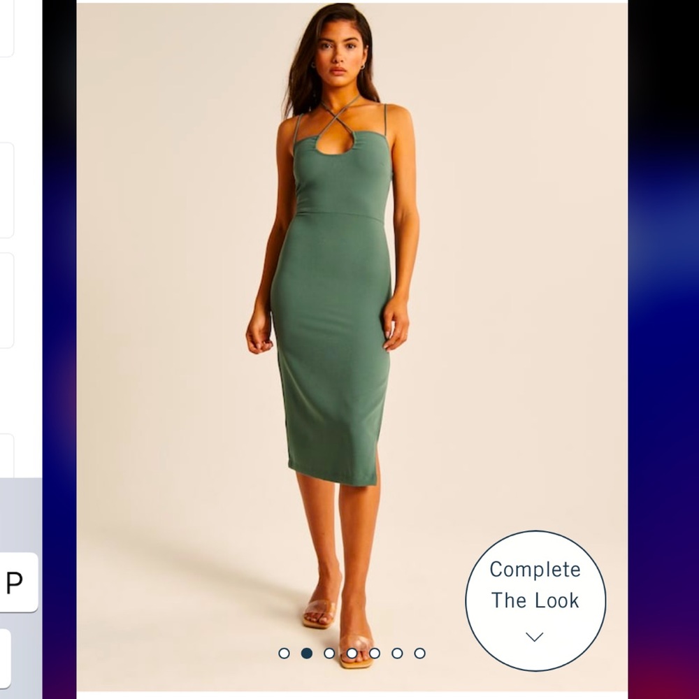 Abercrombie Strappy Halter Dress